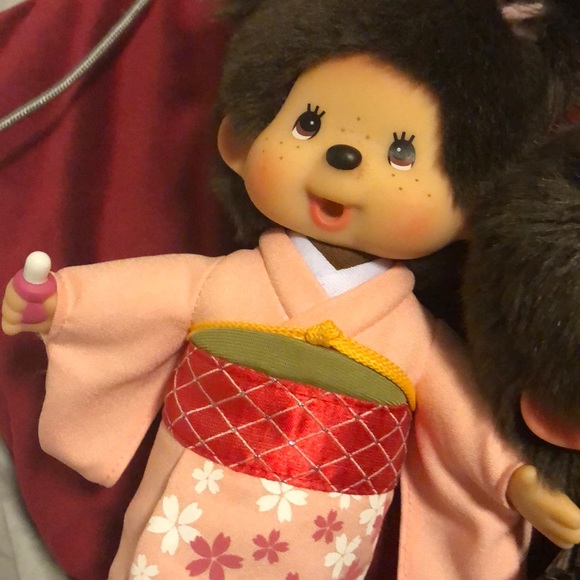 Monchichi RARE set of 3 - Picture 4 of 5